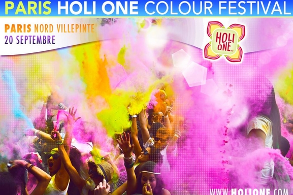 Casting.fr clos l'été en vous offrant vos places pour Holi One Colour Festival à Paris