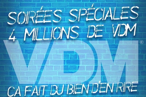 VDM fête ses 4 millions de vdm au theatre Trevise !