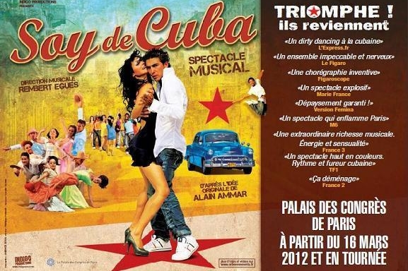 Le spectacle "Soy de Cuba" en tournée dans toute la France !