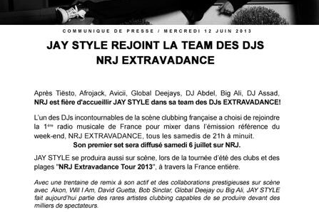Jay Style l'un des DJ incontournable de la scène clubbing Française !