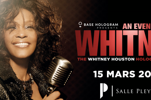 Rencontrez la légende Whitney Houston en assistant à son concert holographique grâce à Casting.fr