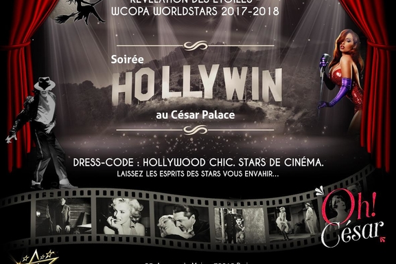 Devenez une star Hollywoodienne pour la soirée "Hollywin" au César Palace Paris