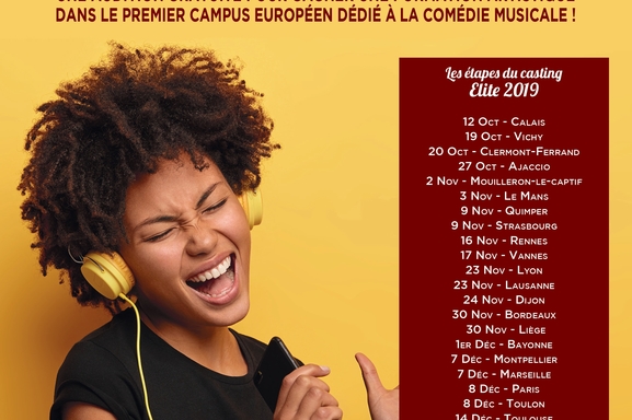 Gagnez 1 an de formation à l’Académie Internationale de Comédie Musicale !