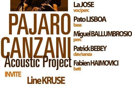 Pajaro Canzani Vendredi 10 juin au club Le baiser salé !