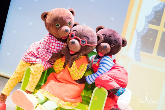 PETIT OURS BRUN, LE SPECTACLE” un spectacle musical, adapté au cinéma pour le plus grand bonheur des petits et des grands.
