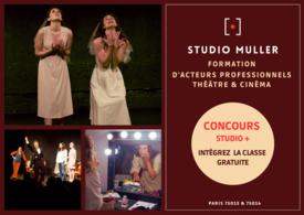 Vous souhaitez vous former à l’acting gratuitement ? Participez au grand concours du Studio Muller pour avoir accès à la formation professionnalisante Studio +