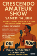 Appel à candidatures : Chanteurs et chanteuses, la scène du Crescendo Amateur Show est à vous !