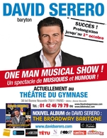 Le baryton international David Serero donne son "One Man Musical Show" au Théâtre du Petit Gymnase