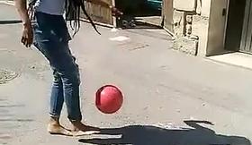 Footballeuse