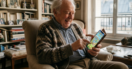 CASTING URGENT comédien sénior pour un rôle comique dans un film publicitaire pour une application de jeu en ligne