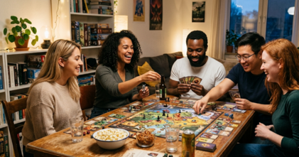 Casting famille ou groupe d'amis pour la campagne publicitaire d'un studio de jeux de sociétés