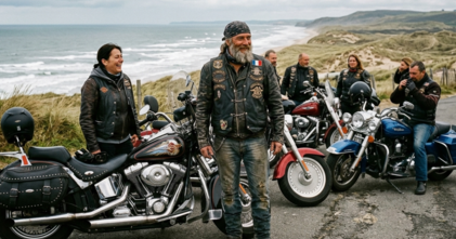 Casting figurant homme et femme biker avec moto Harley Davidson pour tournage série Netflix avec Dany Boon