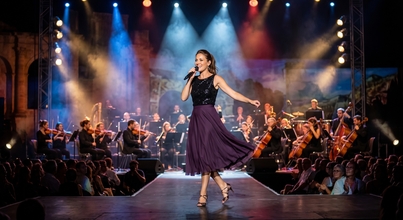 Casting chanteuse et danseuse professionnelle pour la saison d'été 2027 avec un orchestre