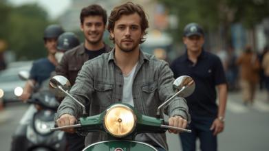 Casting homme entre 18 et 25 ans avec scooter pour figuration dans long métrage cinéma