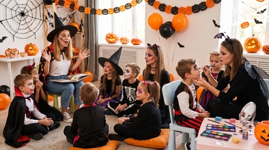 Casting animatrice pour une journée à thème Halloween avec des enfants entre 4 et 15 ans