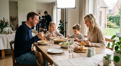 Casting famille avec homme femme et deux enfants entre 6 et 45 ans pour tournage publicité