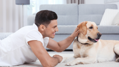 Casting homme entre 35 et 55 ans avec un chien ou un chat pour un projet publicitaire