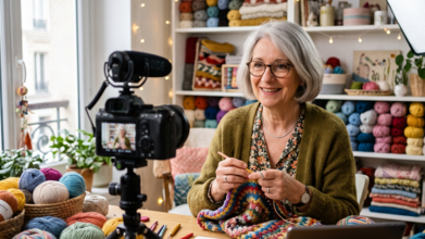 Casting femme sénior de plus de 60 ans pour tournage vidéo YouTube pour une marque de jouet