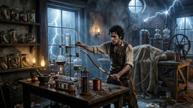 Casting comédien pour interpréter Victor Frankenstein dans une expérience immersive
