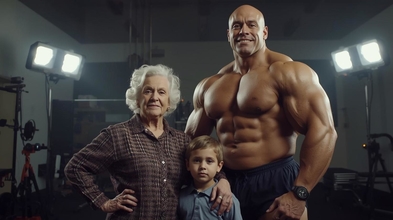 Casting enfant, femme âgée et bodybuilder pour tournage YouTube