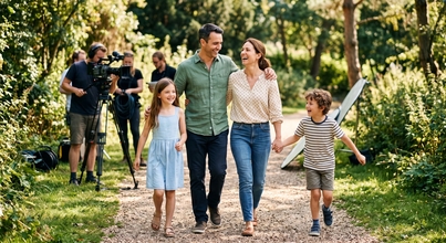 Casting homme et femme entre 35 et 40 ans avec deux enfants de 10 ans environ pour tournage vidéo corporate