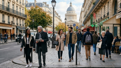 Casting figurant homme et femme entre 18 et 80 ans tout profil pour tournage série plateforme dans les rues de Paris