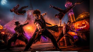 Casting danseurs et acrobates pour spectacle d'Halloween dans un parc à thème du sud de la France