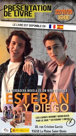 Rencontre & dédicace avec Esteban y Diego à la Maison d’Espagne