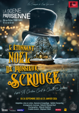 L’étonnant Noël de Monsieur Scrooge : un voyage théâtral et musical à ne pas manquer !