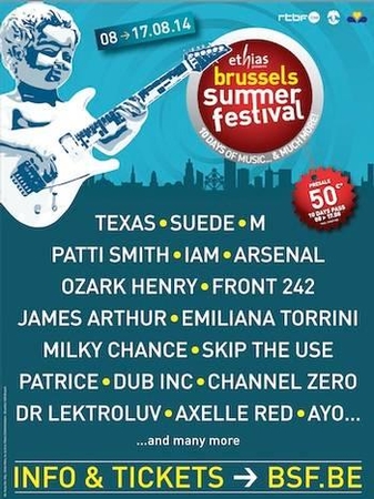 Brussels Summer Festival 2014, l’événement musical majeur de l’été à Bruxelles