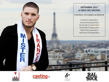 Casting.fr vous invite aux élections de Mister Ile-De-France qui se dérouleront au Bal Rock