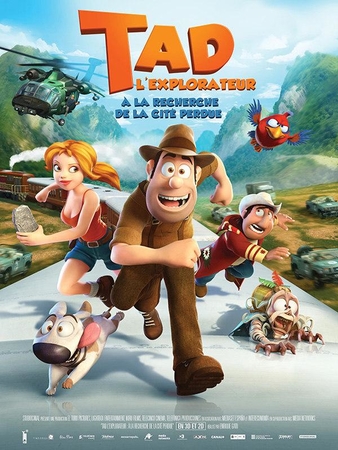 "Tad L'explorateur" film d'animation d'Enrique Gato dans vos salles le 17 avril !
