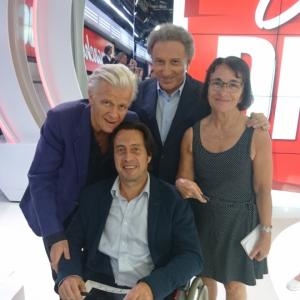 Michèle Félicio a assisté, grâce à casting.fr, au tournage de l'émission de Michel Drucker