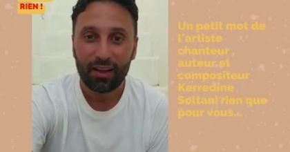 Un petit mot de la part de l'artiste Kerredine Soltani pour les membres de casting.fr