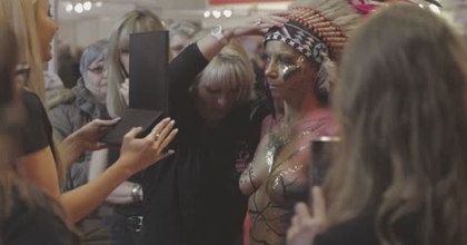 Modèle Body painting